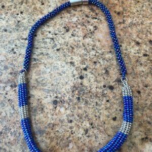 Gorgeous seed bead necklace